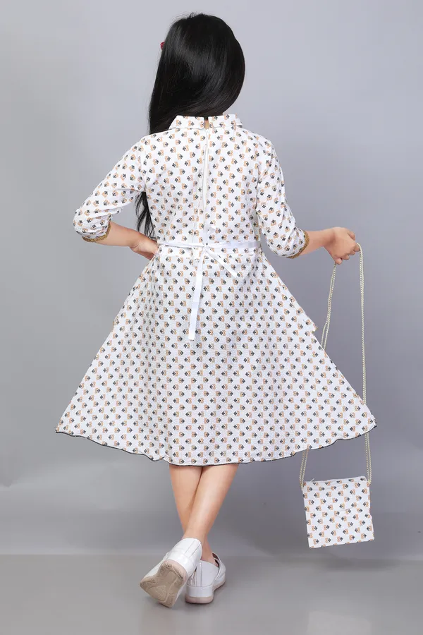 Rayon_Print_frock_Black