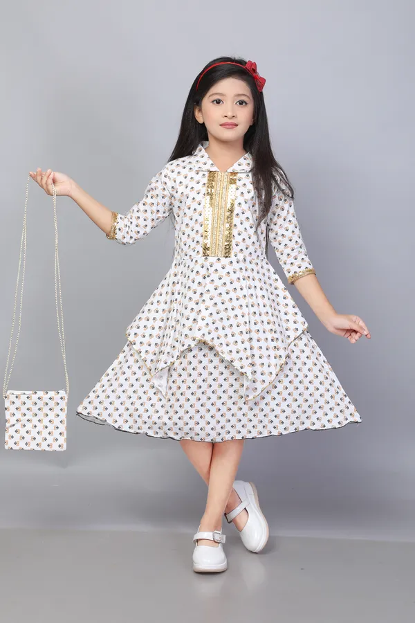Rayon_Print_frock_Black