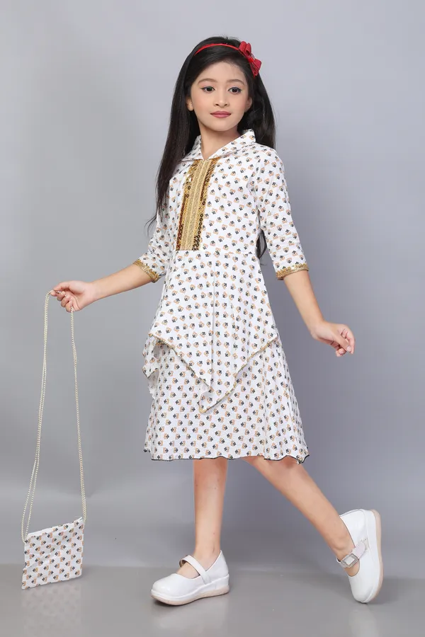 Rayon_Print_frock_Black