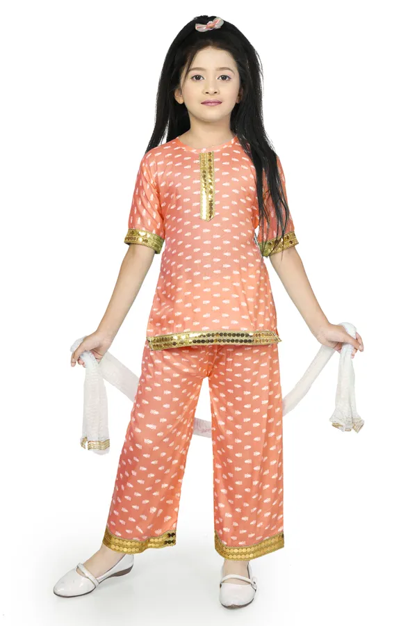orange_golden_lace_churidar