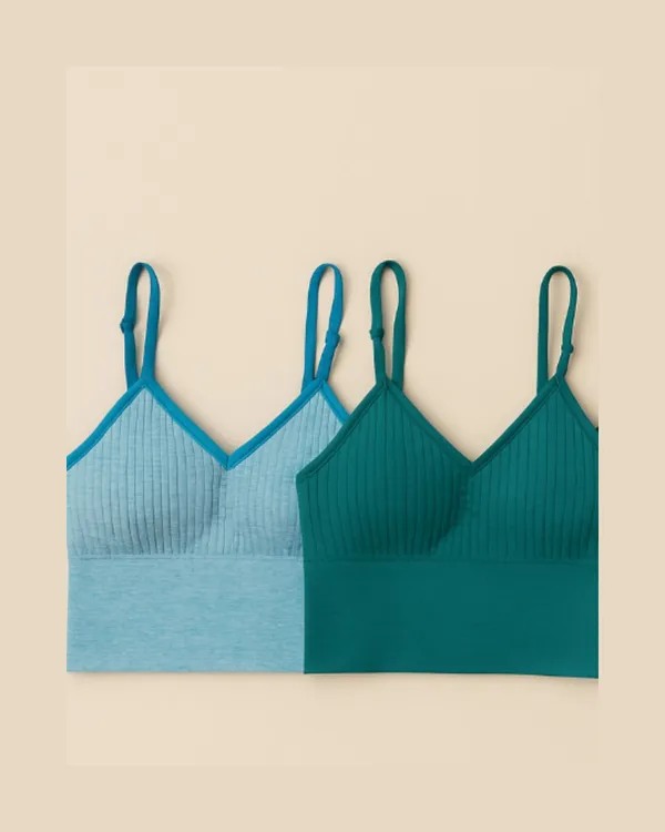 Set_Of_2_Ribbed_Cotton_Bralette