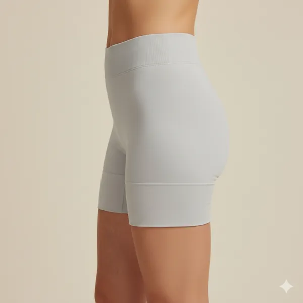 Grey_Cotton_Shorts_For_Women