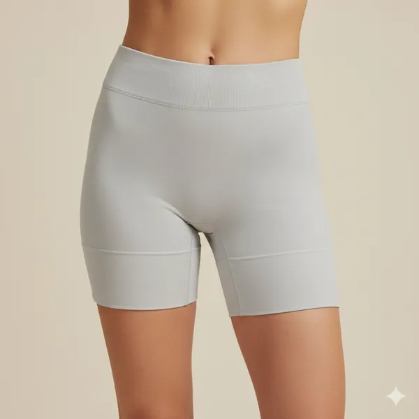 Grey_Cotton_Shorts_For_Women