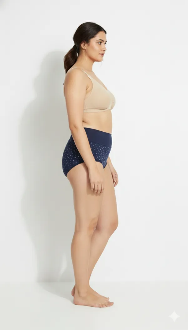 Women_Cotton_High_Waist_Tummy_Tucker_Panty