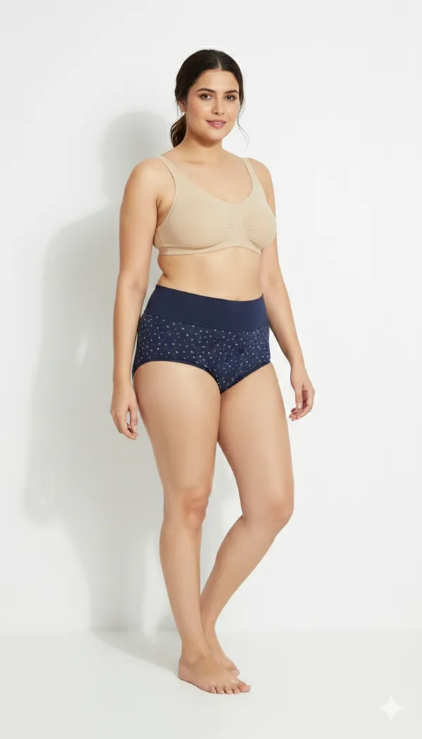Women_Cotton_High_Waist_Tummy_Tucker_Panty