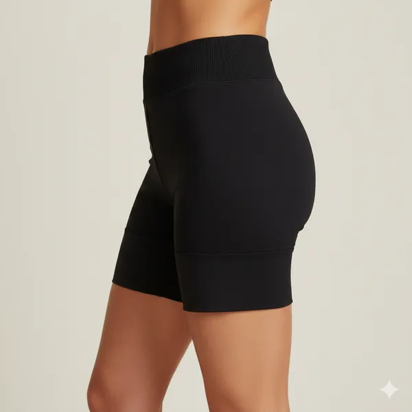 Black_Cotton_Shorts_For_Women