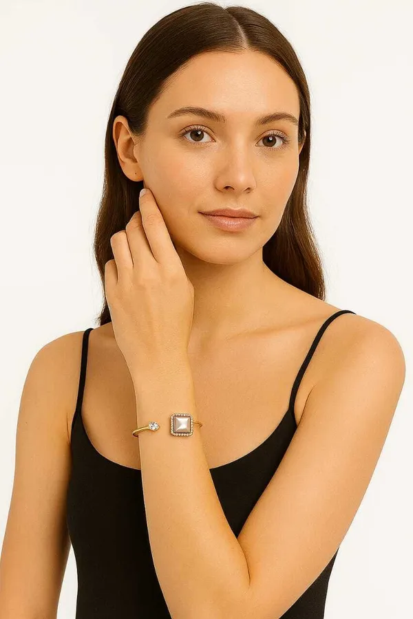 Multicolor_Alloy_Bangle_Bracelet_For_Women