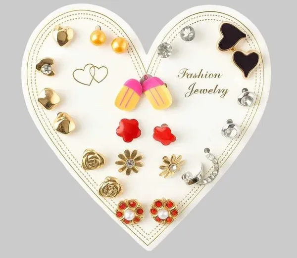 Multicolor_Alloy_Earring_Set_For_Women