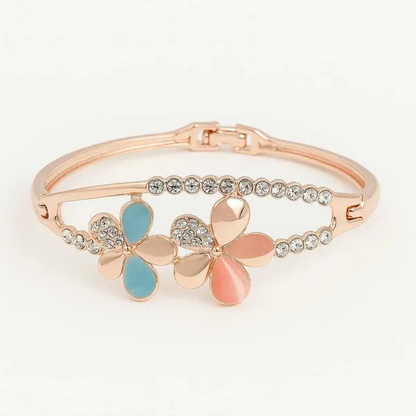 Multicolor_Alloy_Bangle_Bracelet_For_Women