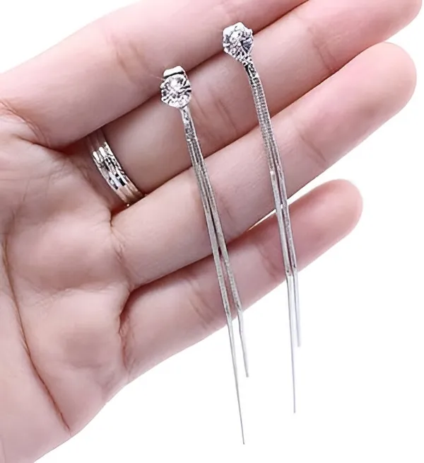 Silver_Alloy_Drops_&_Danglers_For_Women