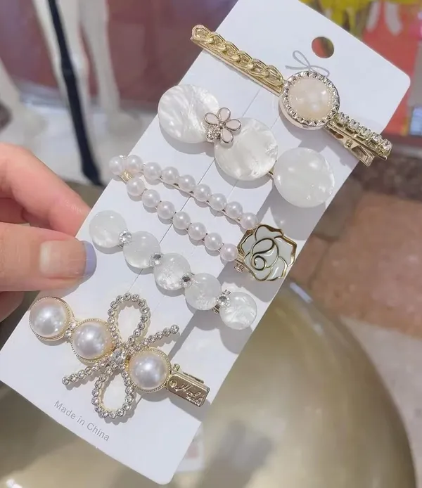 Pack_of_5_Pearl_&_Crystal_Hair_Clip_Set