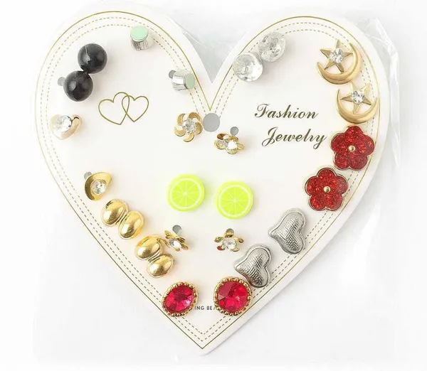Multicolor_Alloy_Stud_Earring_For_Women
