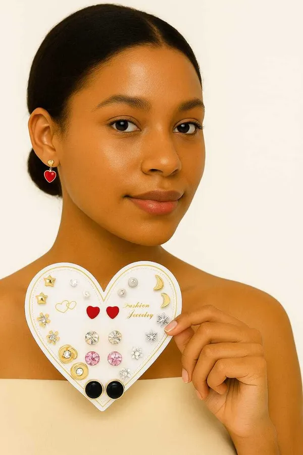Multicolor_Alloy_Resin_Emel_Stud_Earring_For_Women