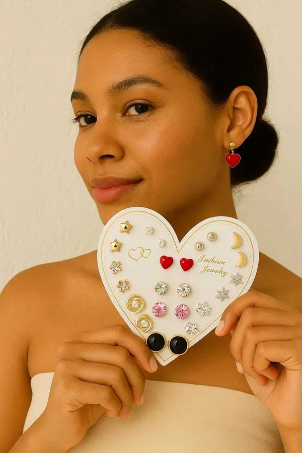 Multicolor_Alloy_Resin_Emel_Stud_Earring_For_Women