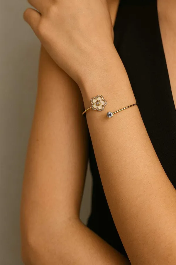 Multicolor_Alloy_Bangle_Bracelet_For_Women