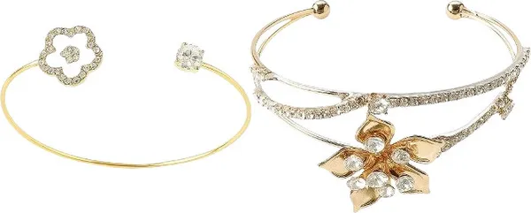 Multicolor_Alloy_Bangle_Bracelet_For_Women
