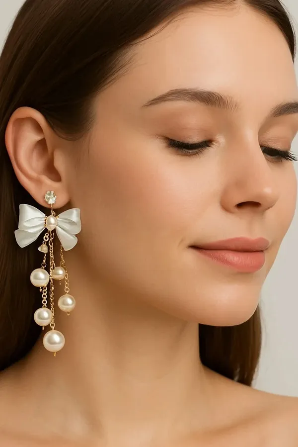 Gold&White_Acrylic_Drops_&_Danglers_For_Women