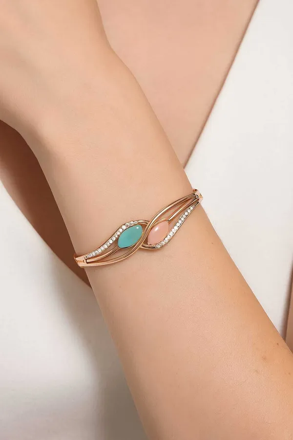 Multicolor_Metal_Bangle_Bracelet_For_Women