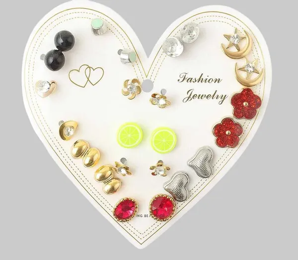 Multicolor_Alloy_Stud_Earring_For_Women