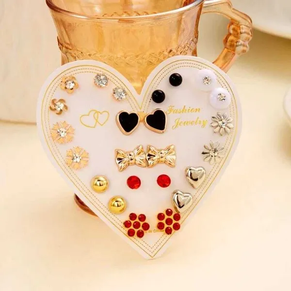 Multicolor_Alloy_Stud_Earring_For_Women