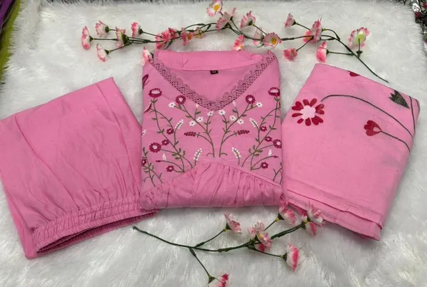 Baby_Pink_Fornt_Emboridery_Anarkali_Kurta,_Pant_&_Dupatta_For_Women_&_Girls