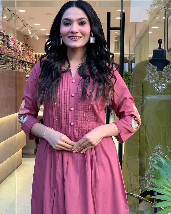 Dark_Pink_Anarkali_Kurta,_Pant_&_Dupatta_For_Women_&_Girls
