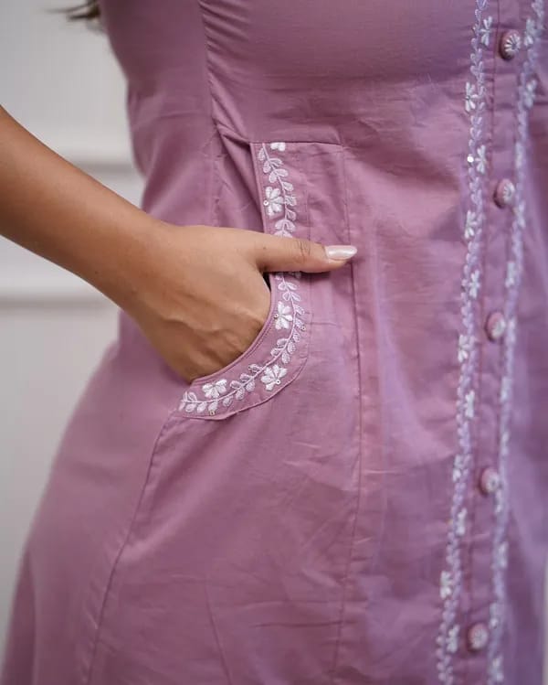 Purple_Border_Kurta_&_Pant_For_Women_&_Girls