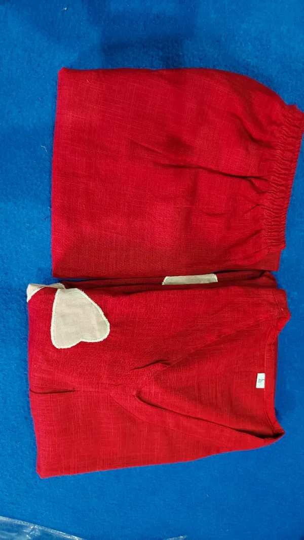 Red_Patch_Work_Co-Ord_Set_For_Women