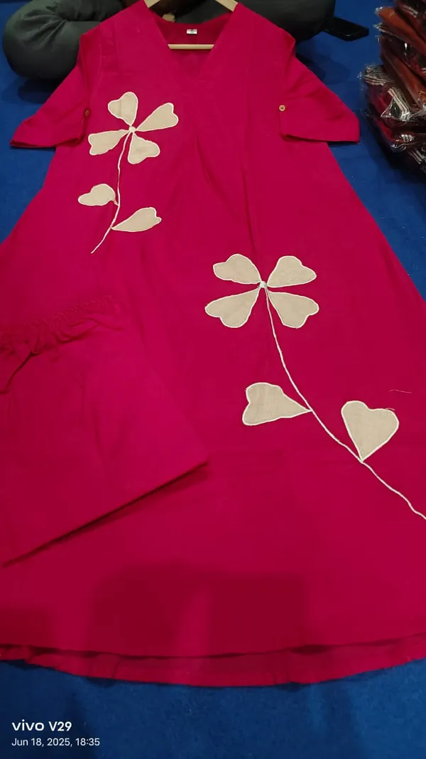 Pink_Patch_Work_Co-Ord_Set_For_Women
