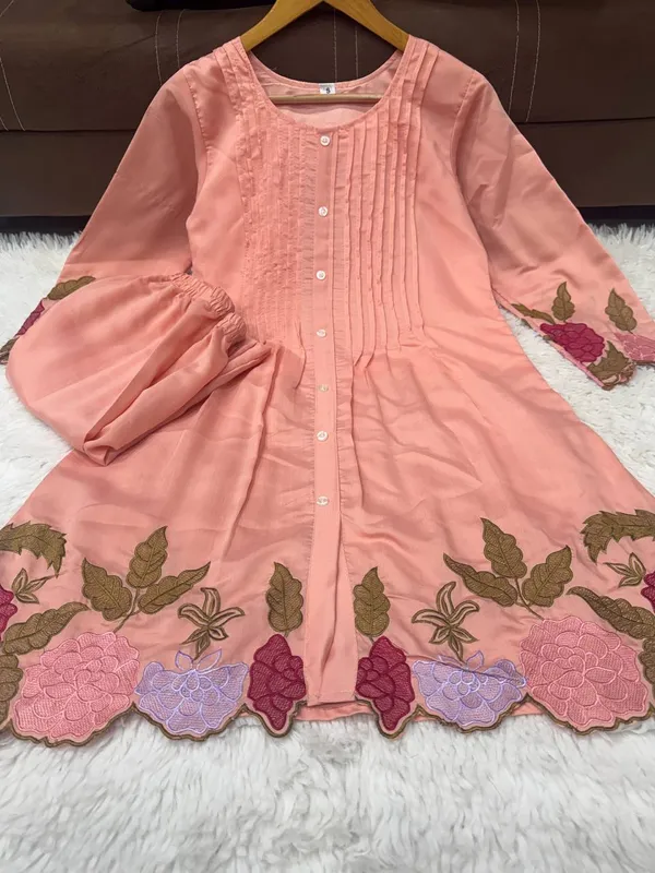 NEW_DESIGNER_SUMMER_WEAR_TOP_AND_BOTTOM_CO-ORD_SET