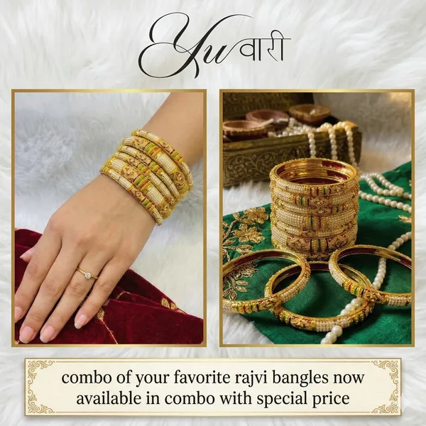 Unique_Combo_set_of_Rajvi_Kada_and_Bangle_Premium_Meenakari_and_Elegant_Bangles
