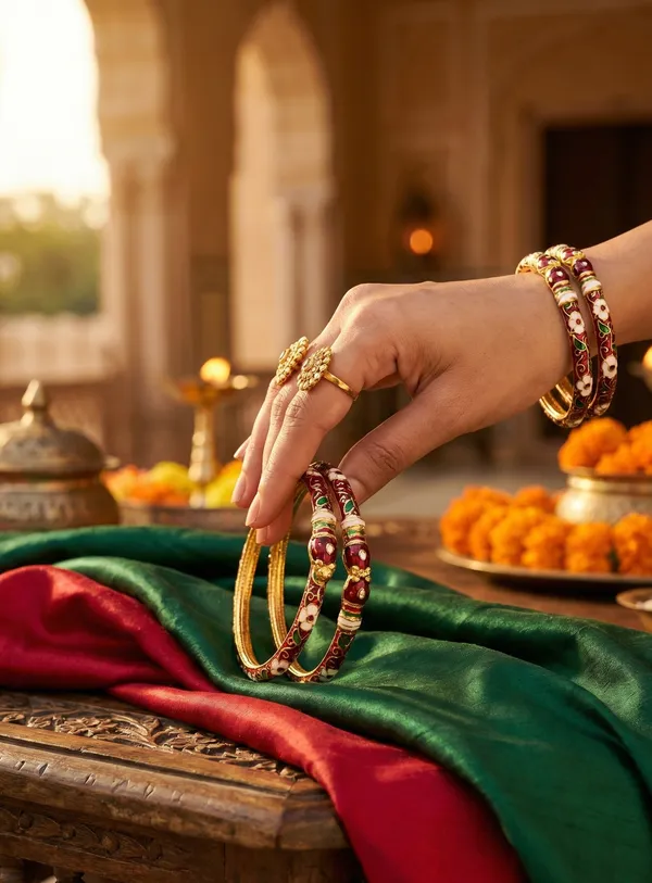 Maroon_Copper_&_Brass_Premium_&_Elegant_Meenakari_Kada_For_Women_(_Set_Of_2_)