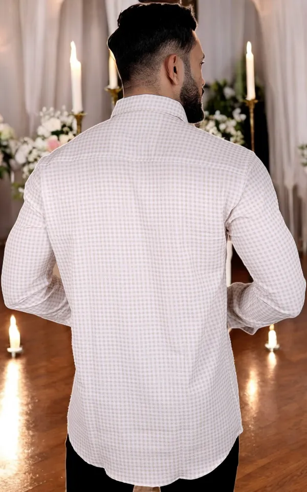 Brown_Cotton_Blend_Full_Sleeve_Self_Design_Shirt_For_Men
