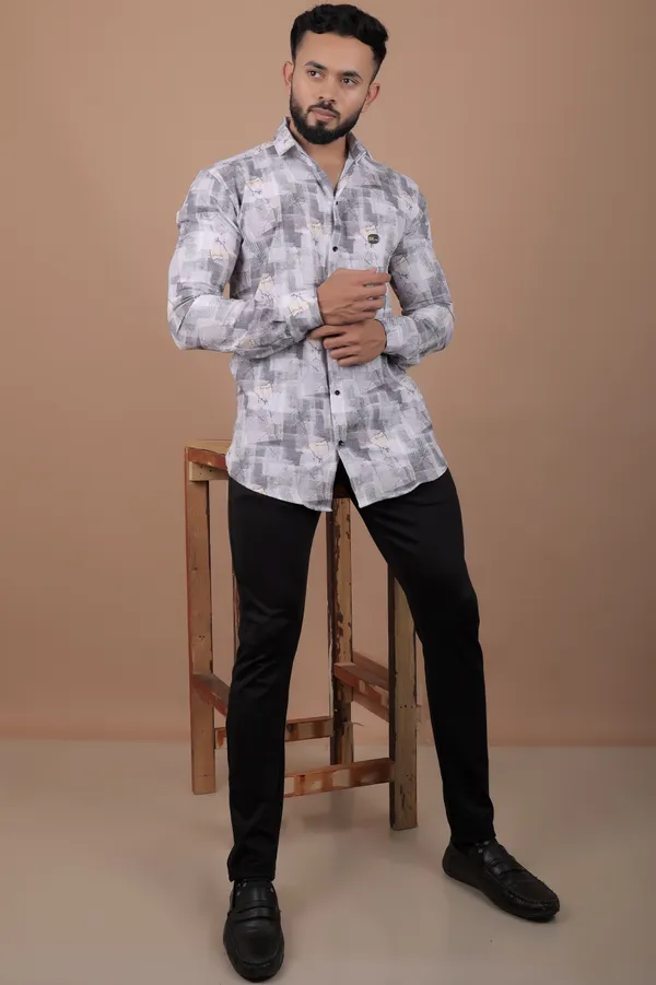 Grey_Cotton_Blend_Full_Sleeve_Printed_Shirt_For_Men