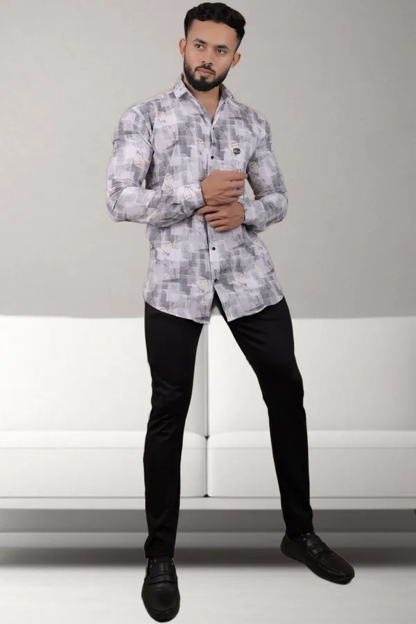 Grey_Polycotton_Full_Sleeve_Printed_Shirt_For_Men