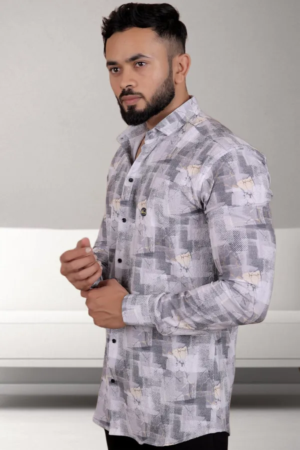 Grey_Polycotton_Full_Sleeve_Printed_Shirt_For_Men
