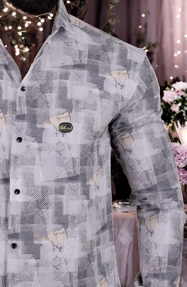 Grey_Cotton_Blend_Full_Sleeve_Self_Design_Shirt_For_Men