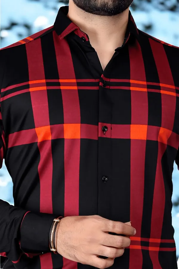 Red_&_Black_Lycra_Blend_Full_Sleeve_Printed_Shirt_For_Men