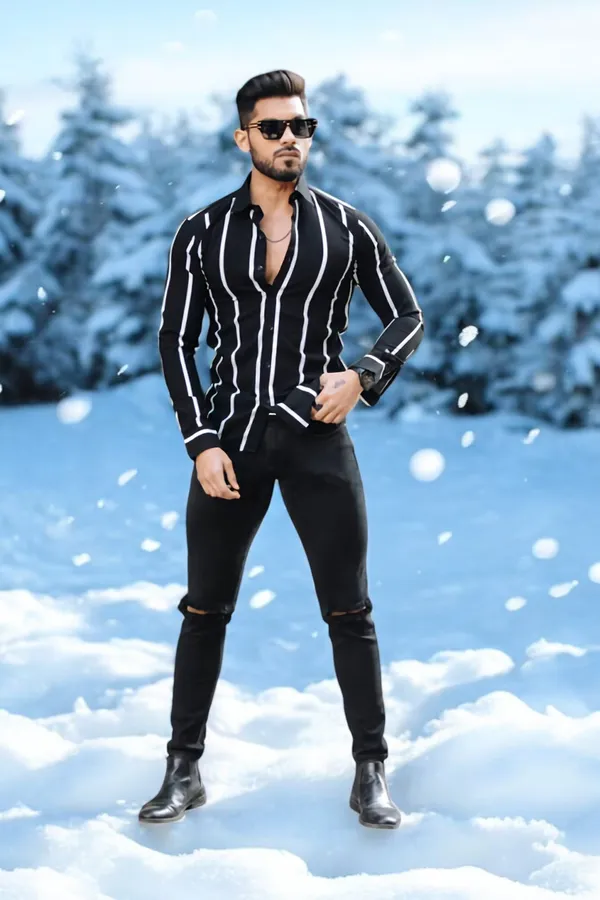Black_Lycra_Blend_Full_Sleeve_Printed_Shirt_For_Men