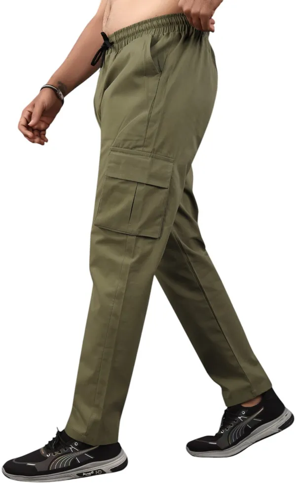 Light_Green_Cotton_Solid_Cargo_Pant_For_Men