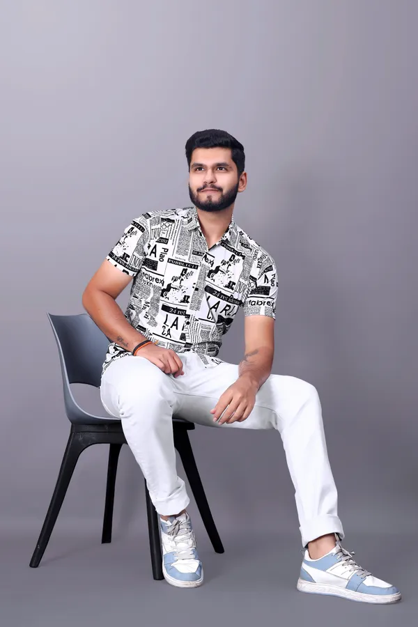 Multicolor_Cotton_Lycra_Half_Sleeve_Printed_Shirt_For_Men