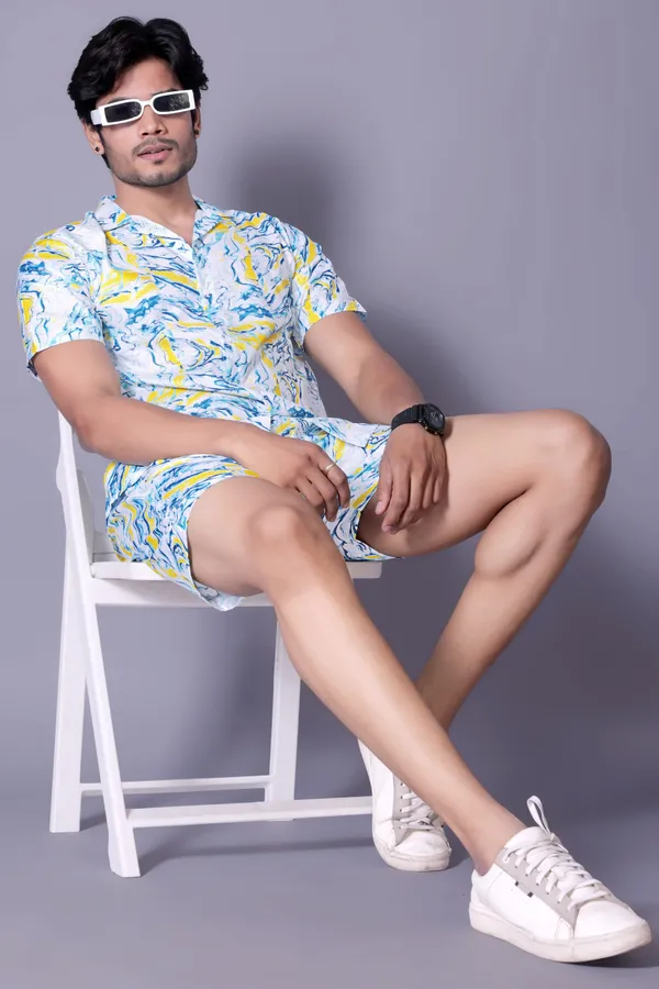Multicolor_Cotton_Self_Design_Night_Suit_Set_For_Men