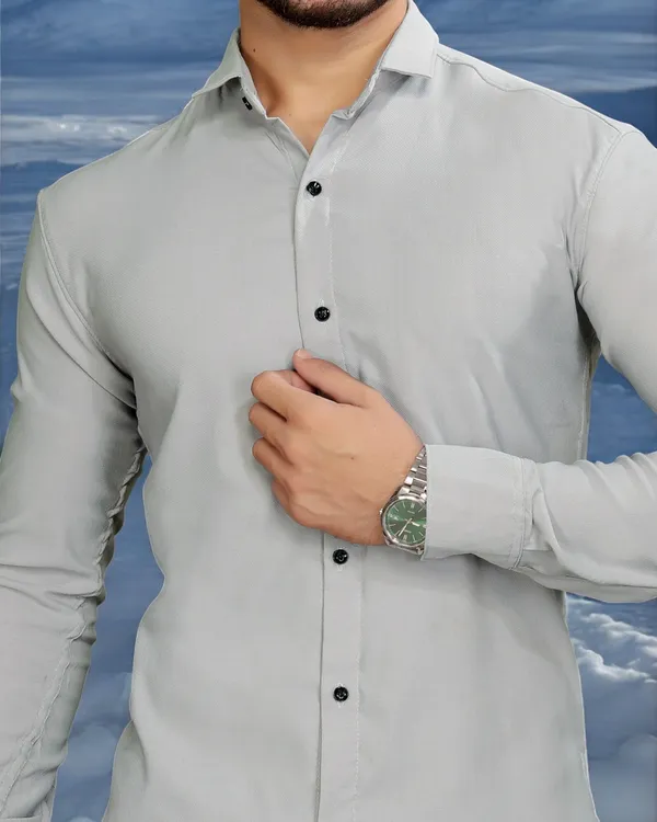 Grey_Cotton_Blend_Full_Sleeve_Solid_Shirt_For_Men