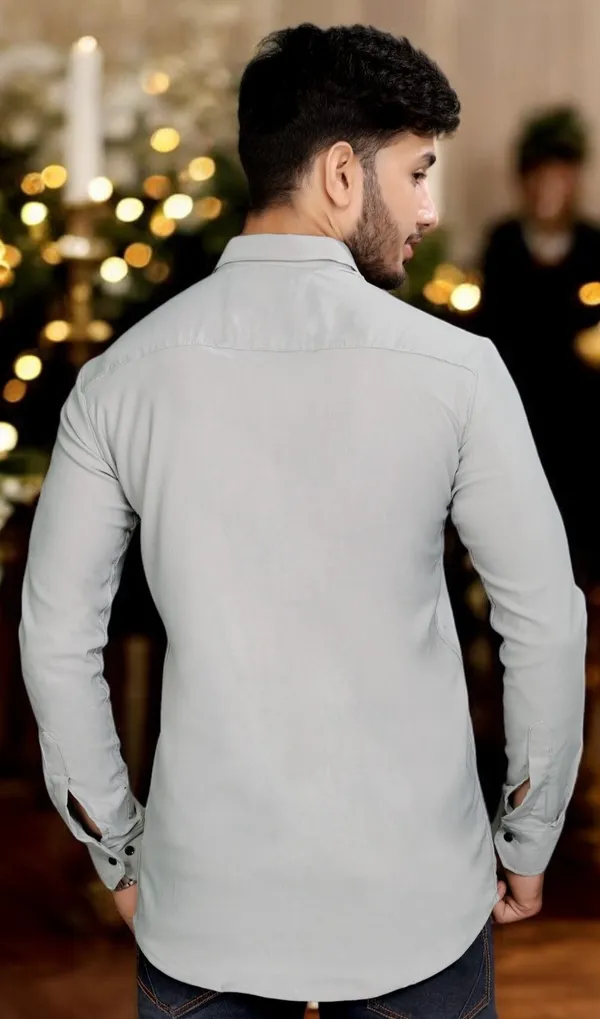 Grey_Cotton_Blend_Full_Sleeve_Solid_Shirt_For_Men