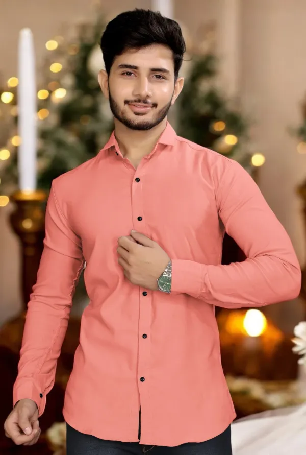 Pink_Cotton_Blend_Full_Sleeve_Solid_Shirt_For_Men
