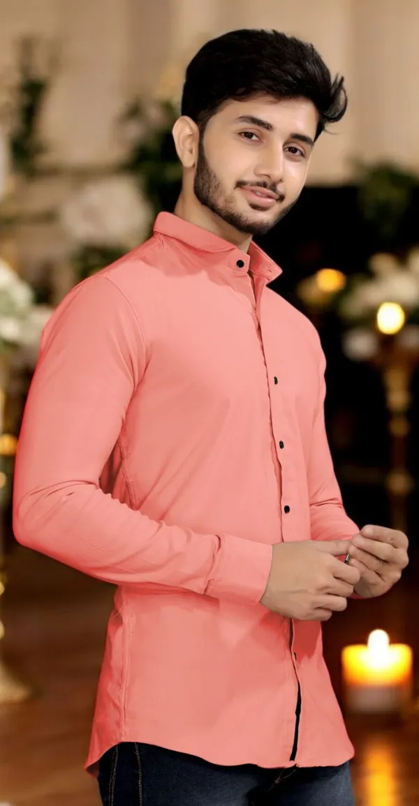 Pink_Cotton_Blend_Full_Sleeve_Solid_Shirt_For_Men