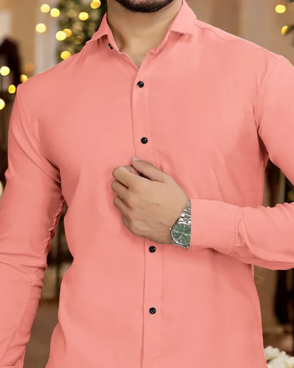 Pink_Cotton_Blend_Full_Sleeve_Solid_Shirt_For_Men