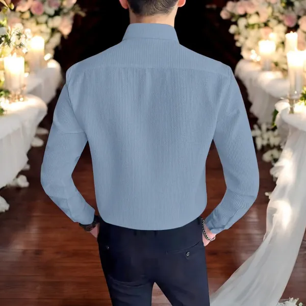 Light_Blue_Cotton_Blend_Full_Sleeve_Self_Design_Shirt_For_Men