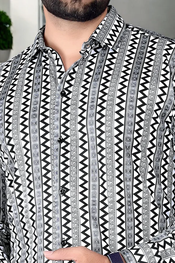Black_Lycra_Blend_Full_Sleeve_Printed_Shirt_For_Men