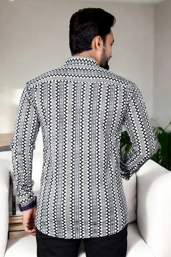 Black_Lycra_Blend_Full_Sleeve_Printed_Shirt_For_Men